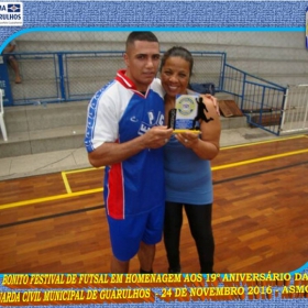 Festival de Futsal em homenagem aos 19º aniversário da GCM de Guarulhos