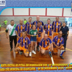 Festival de Futsal em homenagem aos 19º aniversário da GCM de Guarulhos