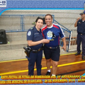 Festival de Futsal em homenagem aos 19º aniversário da GCM de Guarulhos