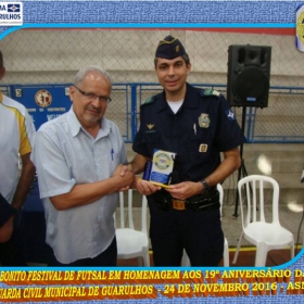 Festival de Futsal em homenagem aos 19º aniversário da GCM de Guarulhos