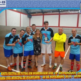 Festival de Futsal em homenagem aos 19º aniversário da GCM de Guarulhos