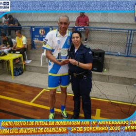 Festival de Futsal em homenagem aos 19º aniversário da GCM de Guarulhos