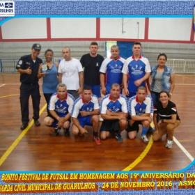 Festival de Futsal em homenagem aos 19º aniversário da GCM de Guarulhos