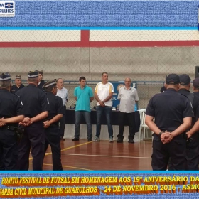 Festival de Futsal em homenagem aos 19º aniversário da GCM de Guarulhos