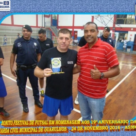 Festival de Futsal em homenagem aos 19º aniversário da GCM de Guarulhos