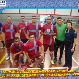 Festival de Futsal em homenagem aos 19º aniversário da GCM de Guarulhos