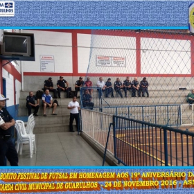 Festival de Futsal em homenagem aos 19º aniversário da GCM de Guarulhos