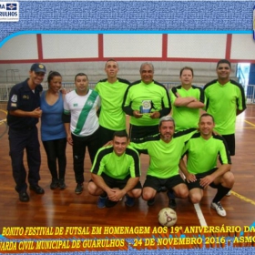 Festival de Futsal em homenagem aos 19º aniversário da GCM de Guarulhos