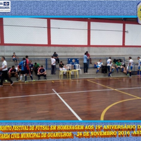Festival de Futsal em homenagem aos 19º aniversário da GCM de Guarulhos