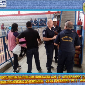 Festival de Futsal em homenagem aos 19º aniversário da GCM de Guarulhos