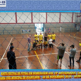 Festival de Futsal em homenagem aos 19º aniversário da GCM de Guarulhos
