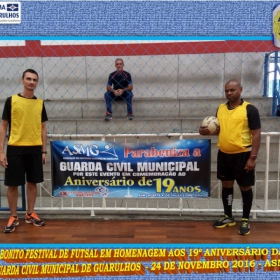 Festival de Futsal em homenagem aos 19º aniversário da GCM de Guarulhos