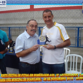 Festival de Futsal em homenagem aos 19º aniversário da GCM de Guarulhos