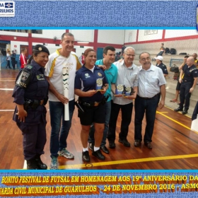 Festival de Futsal em homenagem aos 19º aniversário da GCM de Guarulhos