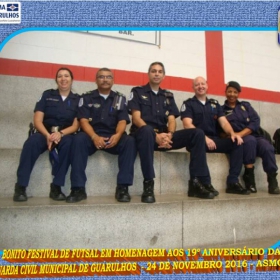 Festival de Futsal em homenagem aos 19º aniversário da GCM de Guarulhos
