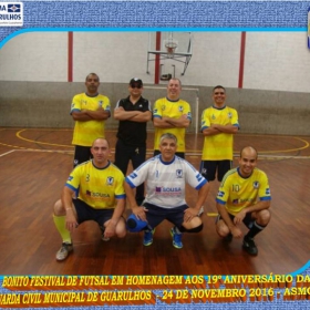 Festival de Futsal em homenagem aos 19º aniversário da GCM de Guarulhos