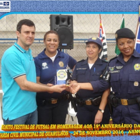Festival de Futsal em homenagem aos 19º aniversário da GCM de Guarulhos