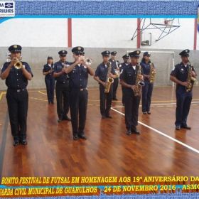 Festival de Futsal em homenagem aos 19º aniversário da GCM de Guarulhos