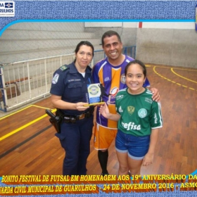Festival de Futsal em homenagem aos 19º aniversário da GCM de Guarulhos
