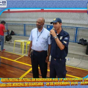 Festival de Futsal em homenagem aos 19º aniversário da GCM de Guarulhos