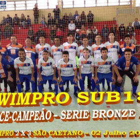 WIMPRO SUB-18 VICE-CAMPEÃO DA SERIE BRONZE A1