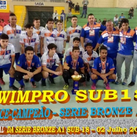WIMPRO SUB-18 VICE-CAMPEÃO DA SERIE BRONZE A1