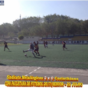 SINDICATO DOS METALÚRGICOS DE GUARULHOS VENCE O CORINTHIANS