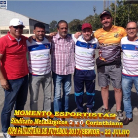 SINDICATO DOS METALÚRGICOS DE GUARULHOS VENCE O CORINTHIANS