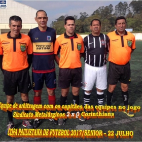 SINDICATO DOS METALÚRGICOS DE GUARULHOS VENCE O CORINTHIANS