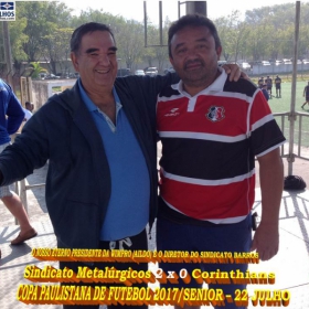 SINDICATO DOS METALÚRGICOS DE GUARULHOS VENCE O CORINTHIANS