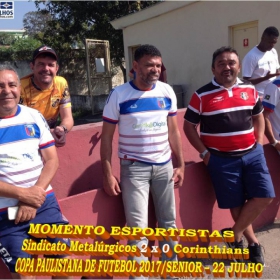 SINDICATO DOS METALÚRGICOS DE GUARULHOS VENCE O CORINTHIANS
