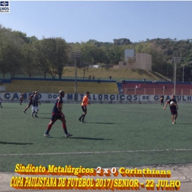 SINDICATO DOS METALÚRGICOS DE GUARULHOS VENCE O CORINTHIANS