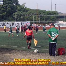 PALMIRA CAMPEÃO DA 3ª COPA CINQUENTÃO 2018 DO BENFICA