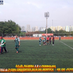 PALMIRA CAMPEÃO DA 3ª COPA CINQUENTÃO 2018 DO BENFICA