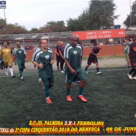 PALMIRA CAMPEÃO DA 3ª COPA CINQUENTÃO 2018 DO BENFICA
