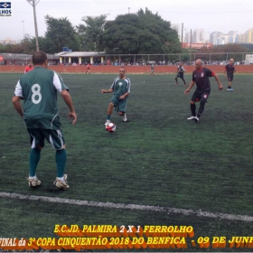PALMIRA CAMPEÃO DA 3ª COPA CINQUENTÃO 2018 DO BENFICA