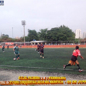 PALMIRA CAMPEÃO DA 3ª COPA CINQUENTÃO 2018 DO BENFICA