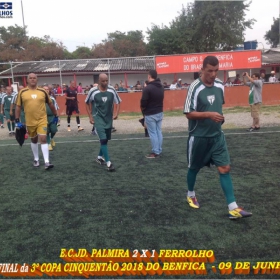 PALMIRA CAMPEÃO DA 3ª COPA CINQUENTÃO 2018 DO BENFICA