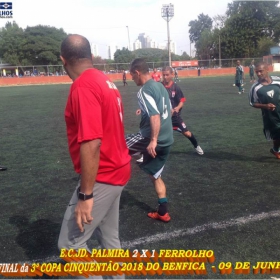 PALMIRA CAMPEÃO DA 3ª COPA CINQUENTÃO 2018 DO BENFICA