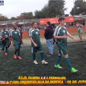 PALMIRA CAMPEÃO DA 3ª COPA CINQUENTÃO 2018 DO BENFICA