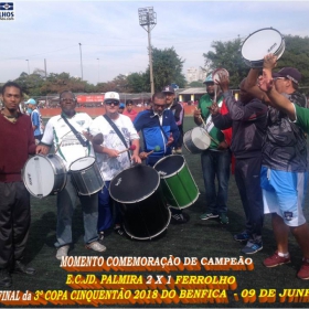 PALMIRA CAMPEÃO DA 3ª COPA CINQUENTÃO 2018 DO BENFICA