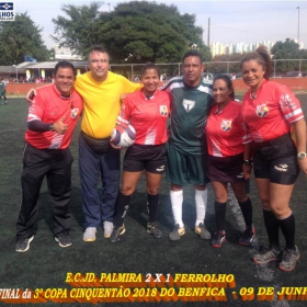 PALMIRA CAMPEÃO DA 3ª COPA CINQUENTÃO 2018 DO BENFICA