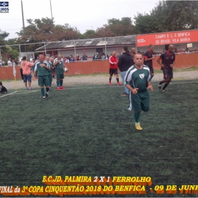 PALMIRA CAMPEÃO DA 3ª COPA CINQUENTÃO 2018 DO BENFICA