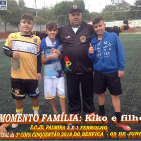PALMIRA CAMPEÃO DA 3ª COPA CINQUENTÃO 2018 DO BENFICA