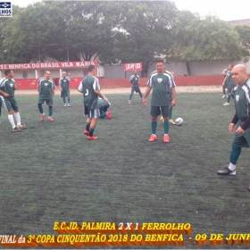PALMIRA CAMPEÃO DA 3ª COPA CINQUENTÃO 2018 DO BENFICA