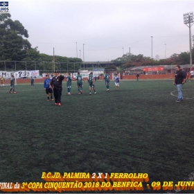 PALMIRA CAMPEÃO DA 3ª COPA CINQUENTÃO 2018 DO BENFICA