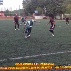 PALMIRA CAMPEÃO DA 3ª COPA CINQUENTÃO 2018 DO BENFICA