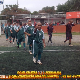 PALMIRA CAMPEÃO DA 3ª COPA CINQUENTÃO 2018 DO BENFICA