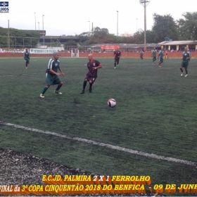 PALMIRA CAMPEÃO DA 3ª COPA CINQUENTÃO 2018 DO BENFICA