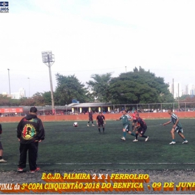 PALMIRA CAMPEÃO DA 3ª COPA CINQUENTÃO 2018 DO BENFICA